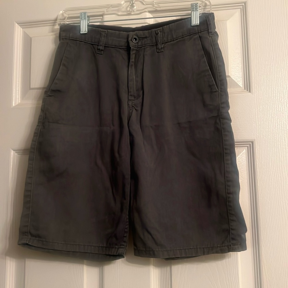 DC Shoe Company Boy’s Gray Uniform Skate Shorts